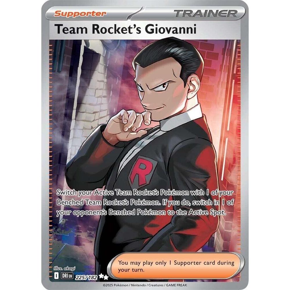 Team Rocket's Giovanni - 225/182 - SV10: Destined Rivals (DRI)
