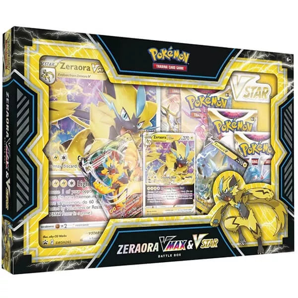 Pokémon TCG: Zeraora VMAX & VSTAR Battle Box