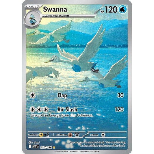 Swanna - 110/086 - SV: White Flare (WHT)