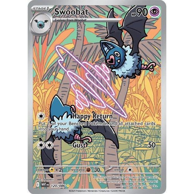 Swoobat - 120/086 - SV: White Flare (WHT)
