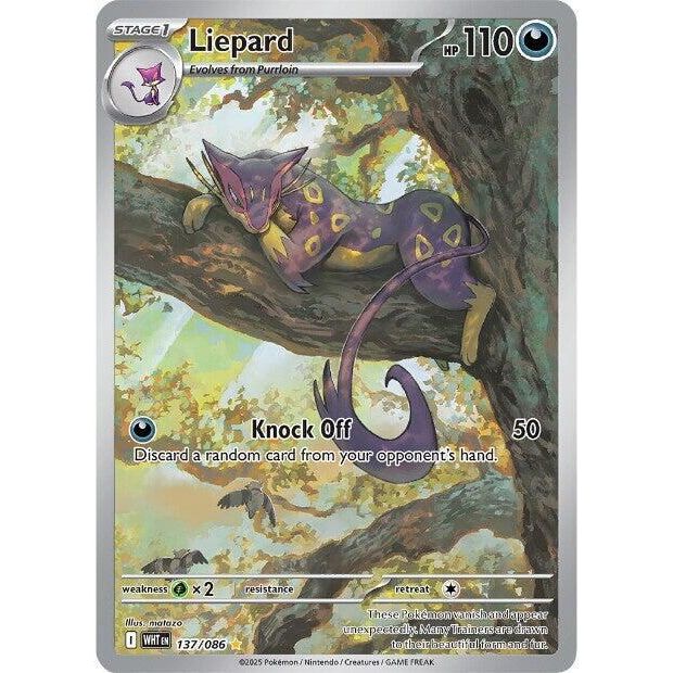 Liepard - 137/086 - SV: White Flare (WHT)