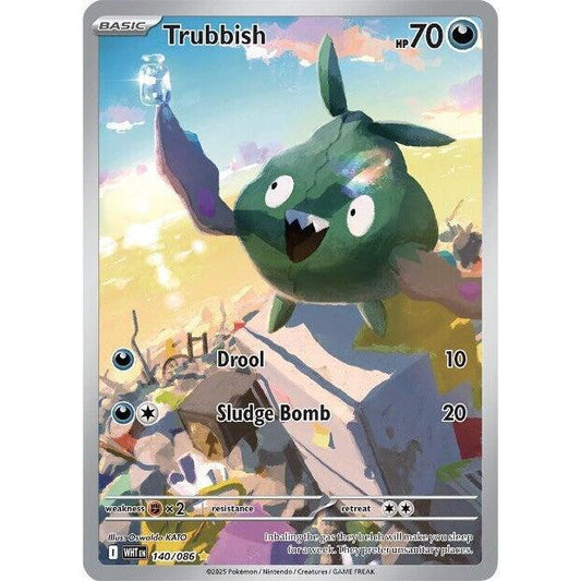 Trubbish - 140/086 - SV: White Flare (WHT)