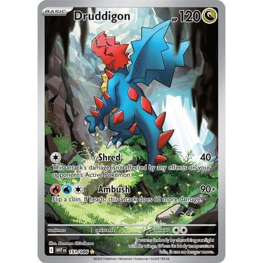 Druddigon - 151/086 - SV: White Flare (WHT)