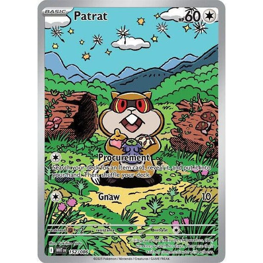 Patrat - 152/086 - SV: White Flare (WHT)