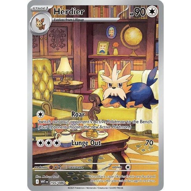 Herdier - 155/086 - SV: White Flare (WHT)