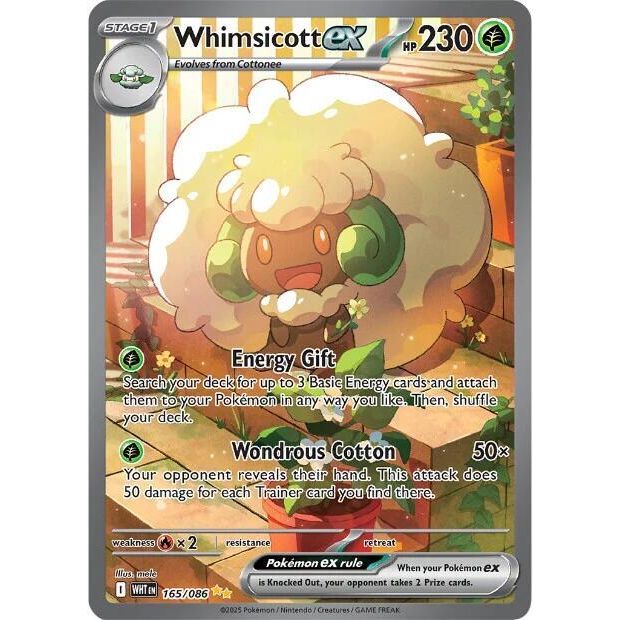 Whimsicott ex - 165/086 - SV: White Flare (WHT)