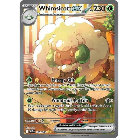Whimsicott ex - 165/086 - SV: White Flare (WHT)