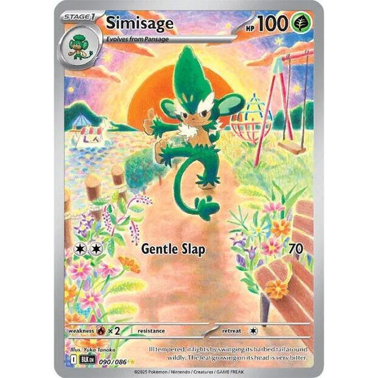Simisage - 090/086 - SV: Black Bolt (BLK)