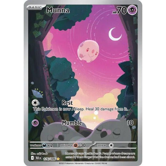 Munna - 116/086 - SV: Black Bolt (BLK)