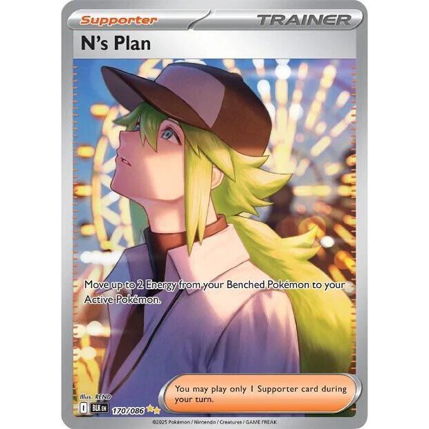 N's Plan - 170/086 - SV: Black Bolt (BLK)