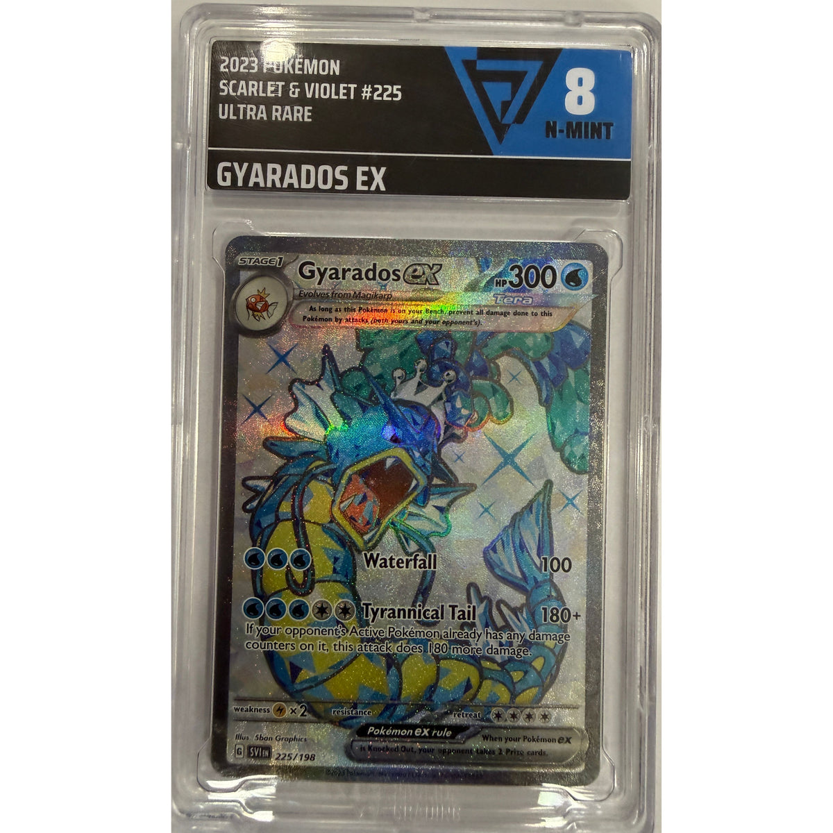 Gyarados ex (SVI 225) - Grade 8