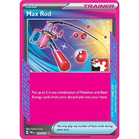 Max Rod - 116/131 - Prize Pack Series Cards
