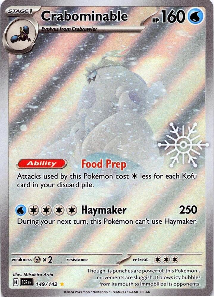 Crabominable - 149/142 (Holiday Calendar) - Miscellaneous Cards & Products (MCAP)