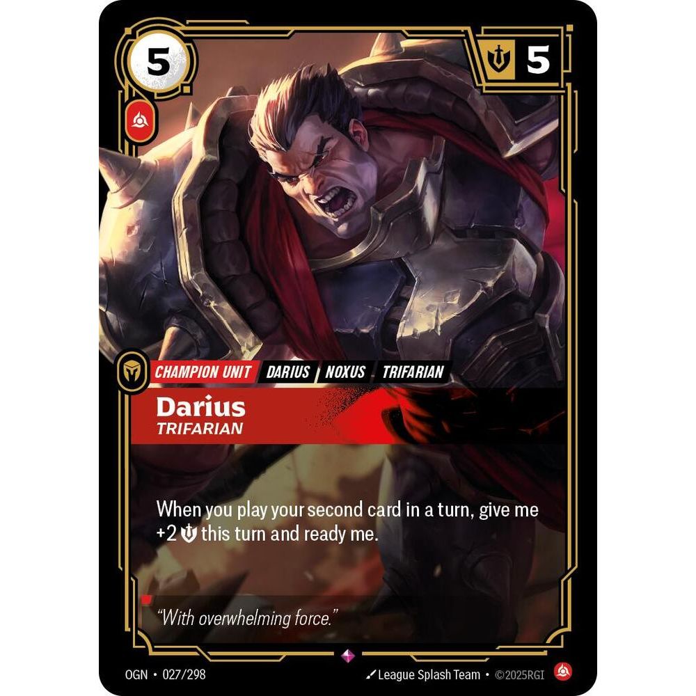 Darius, Trifarian - Origins (OGN)