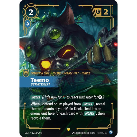 Teemo, Strategist (Alternate Art) - Origins (OGN)