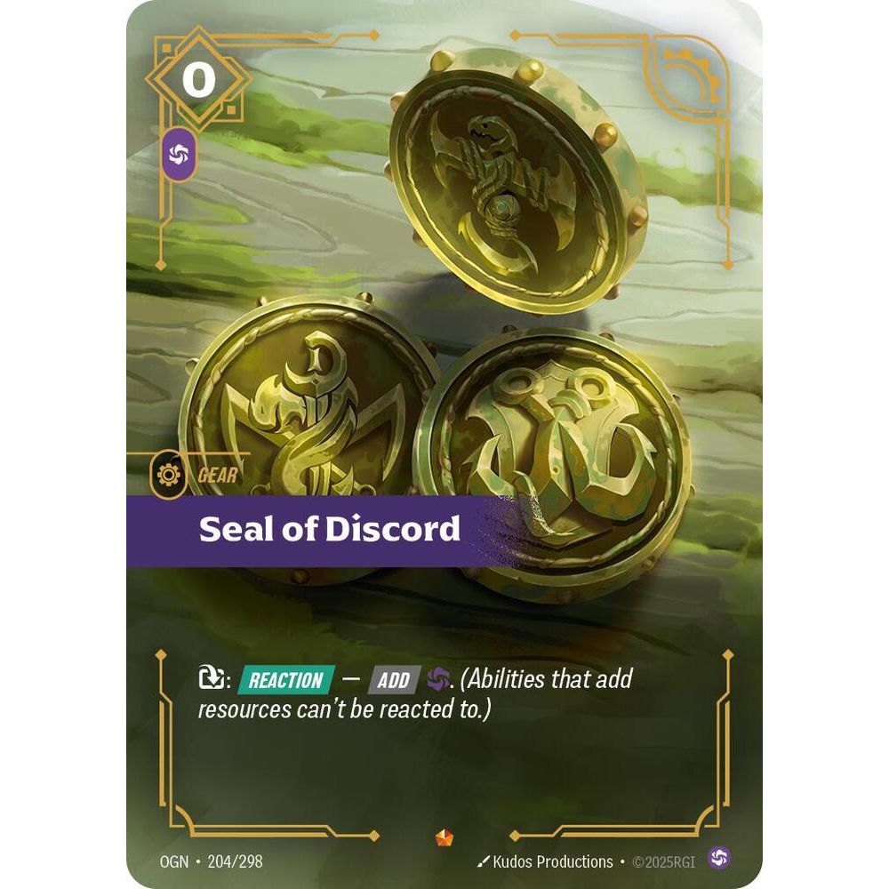 Seal of Discord - Origins (OGN)