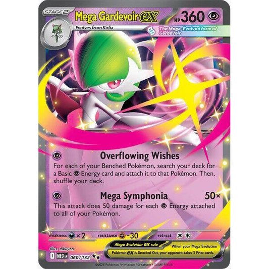 Mega Gardevoir ex - 060/132 - ME01: Mega Evolution (MEG)
