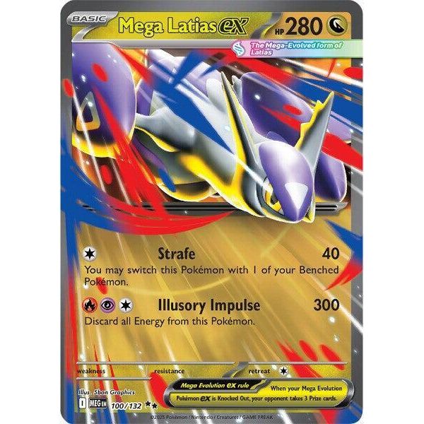 Mega Latias ex - 100/132 - ME01: Mega Evolution (MEG)