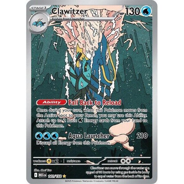 Clawitzer - 141/132 - ME01: Mega Evolution (MEG)