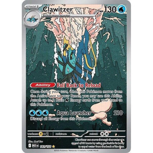 Clawitzer - 141/132 - ME01: Mega Evolution (MEG)