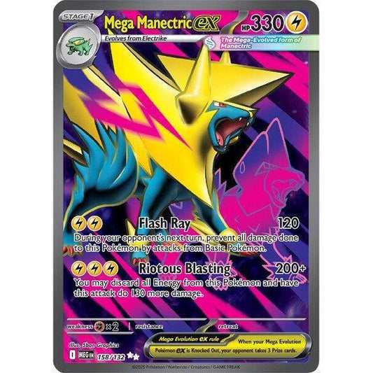 Mega Manectric ex - 158/132 - ME01: Mega Evolution (MEG)