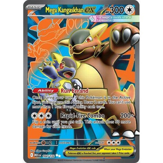Mega Kangaskhan ex - 164/132 - ME01: Mega Evolution (MEG)
