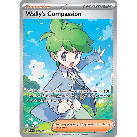 Wally's Compassion - 176/132 - ME01: Mega Evolution (MEG)