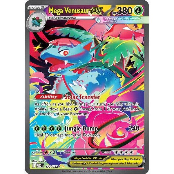 Mega Venusaur ex - 177/132 - ME01: Mega Evolution (MEG)