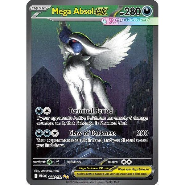 Mega Absol ex - 180/132 - ME01: Mega Evolution (MEG)