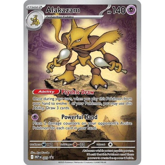 Alakazam - 009 - ME: Mega Evolution Promo (MEP)