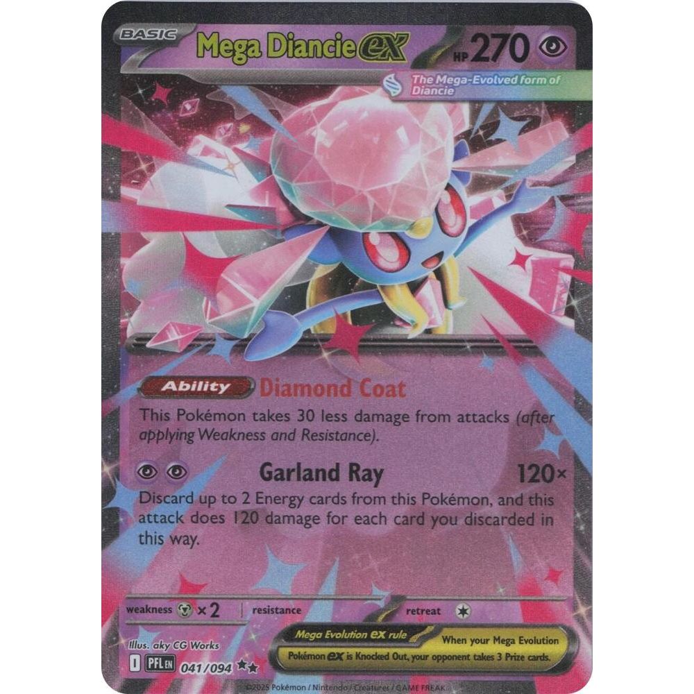 Mega Diancie ex - ME02: Phantasmal Flames (PFL)