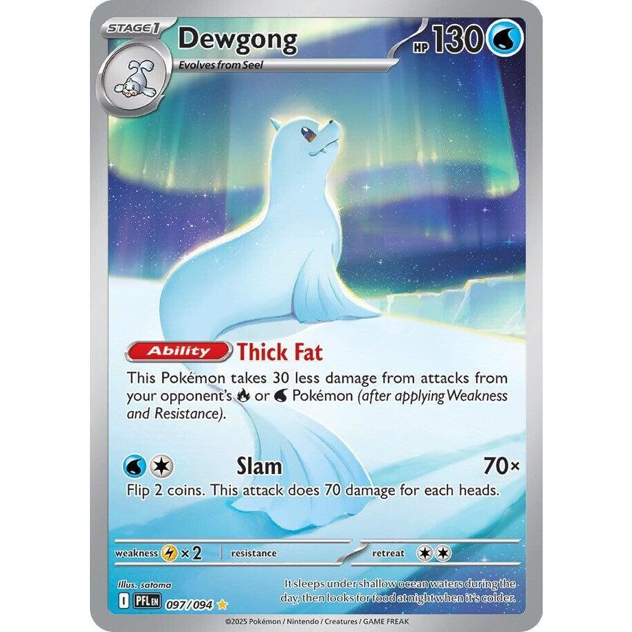 Dewgong - 097/094 - ME02: Phantasmal Flames (PFL)