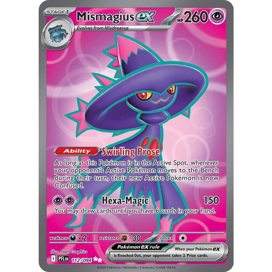 Mismagius ex - 112/094 - ME02: Phantasmal Flames (PFL)