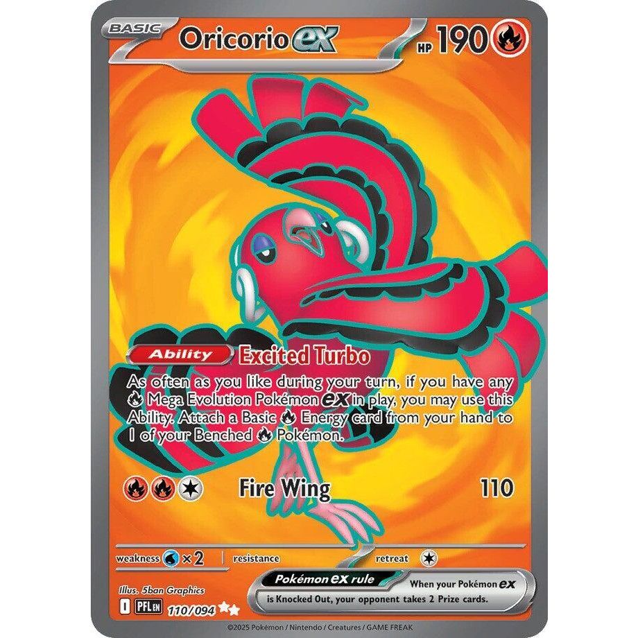 Oricorio ex - 110/094 - ME02: Phantasmal Flames (PFL)