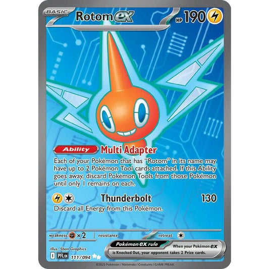 Rotom ex - 111/094 - ME02: Phantasmal Flames (PFL)