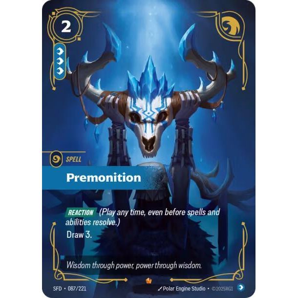Premonition - Spiritforged (SFD)