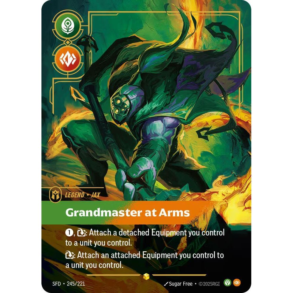 Jax, Grandmaster At Arms (Overnumbered) - Spiritforged (SFD)