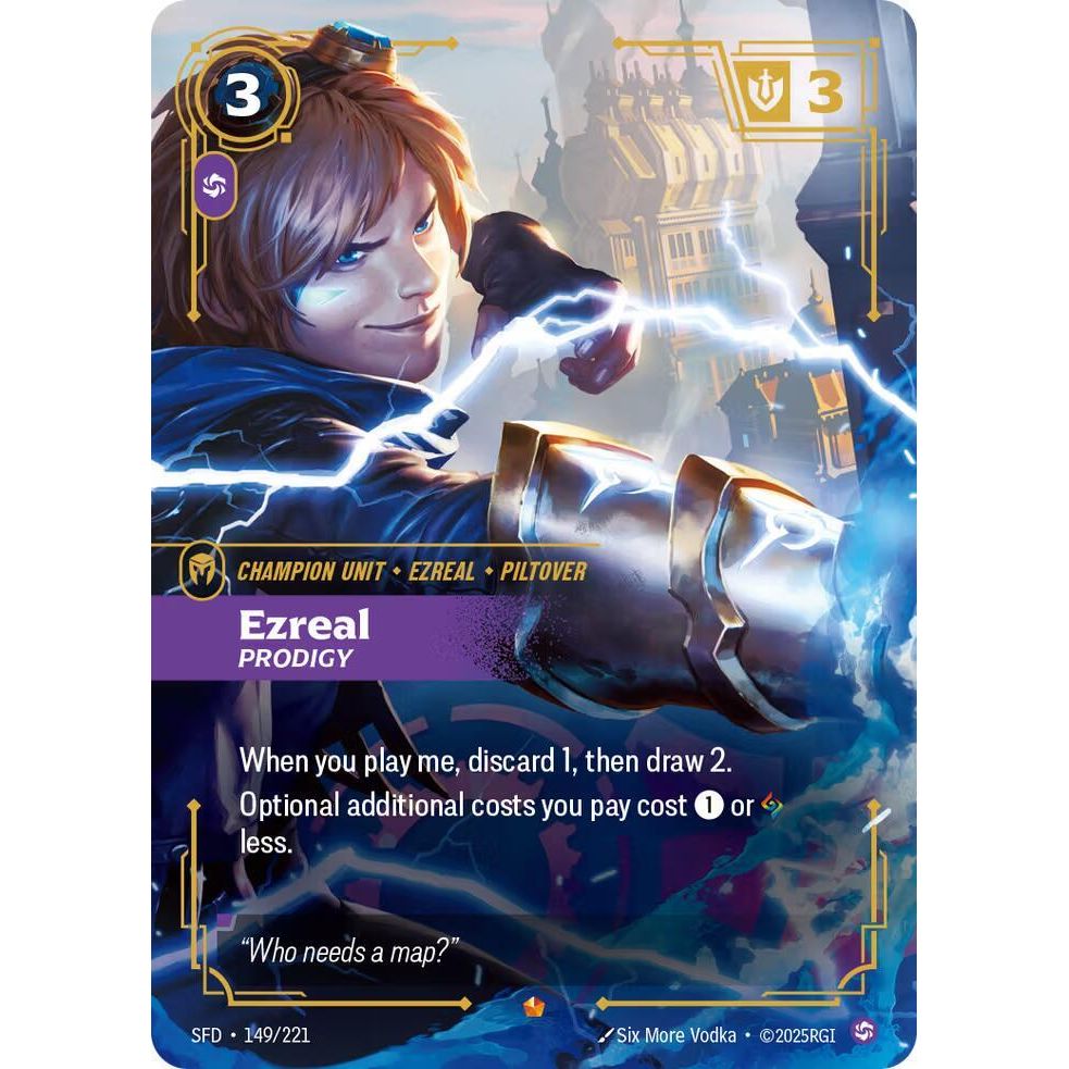 Ezreal, Prodigy - Spiritforged (SFD)