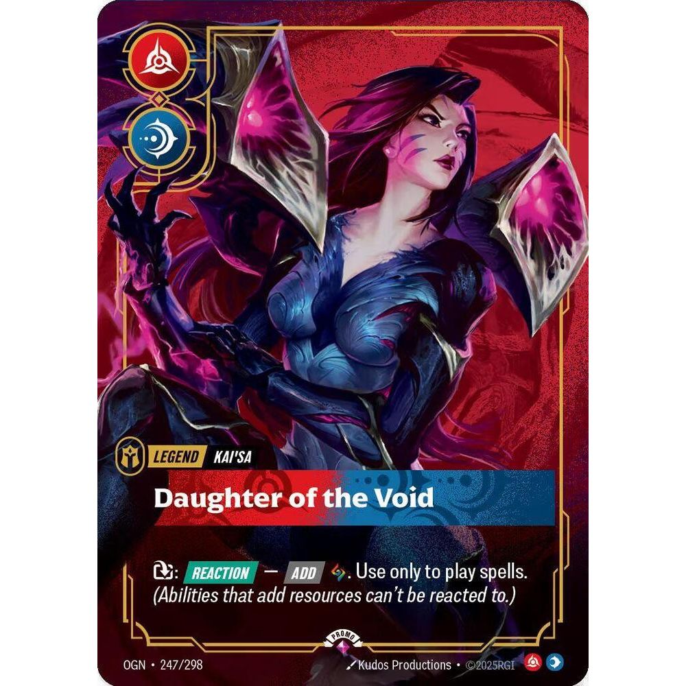 Kai'Sa, Daughter of the Void (Metal) (Best Of) - Riftbound Organized Play Promotional Cards (OPP)