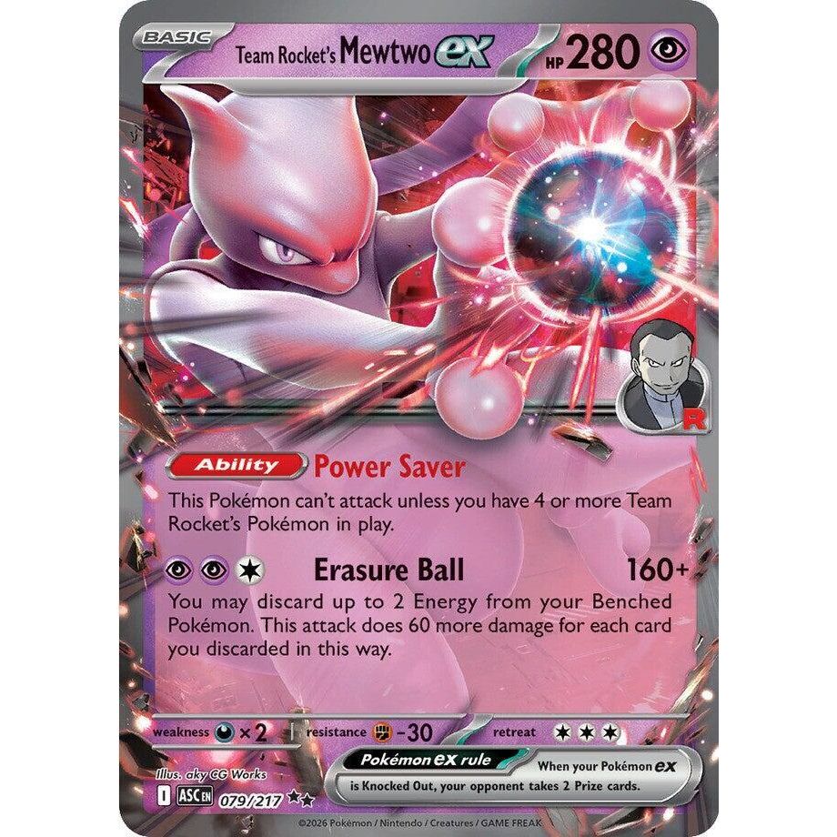 Team Rocket's Mewtwo ex - 079/217 - ME: Ascended Heroes (ASC)