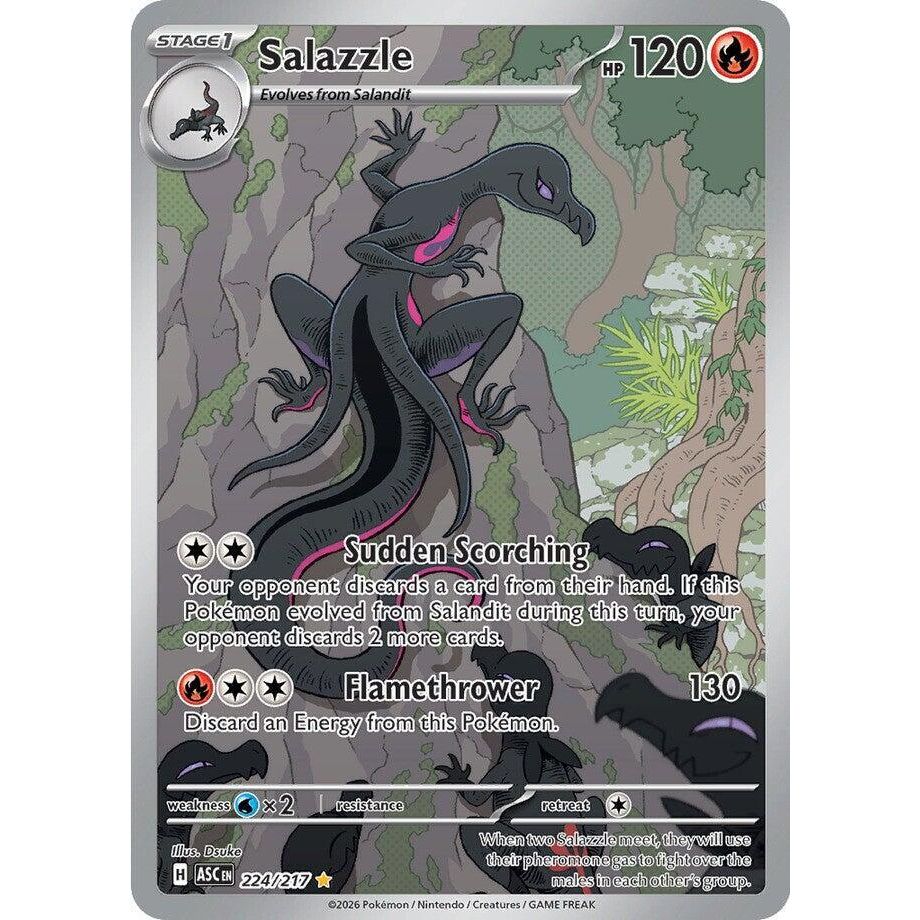 Salazzle - 224/217 - ME: Ascended Heroes (ASC)