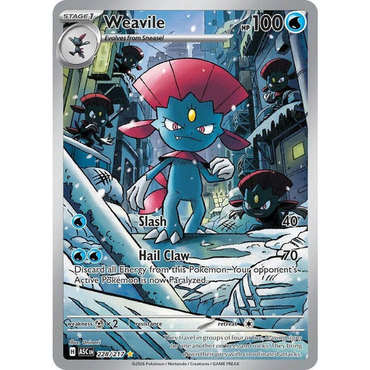 Weavile - 228/217 - ME: Ascended Heroes (ASC)