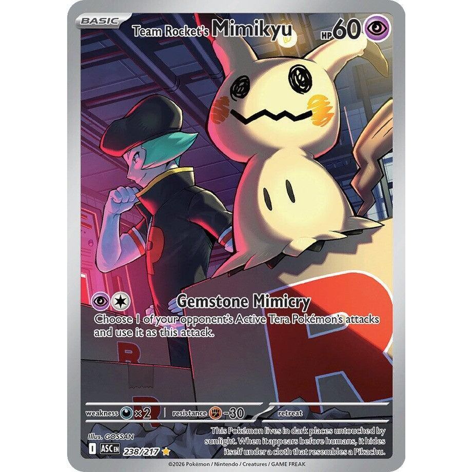 Team Rocket's Mimikyu - 238/217 - ME: Ascended Heroes (ASC)