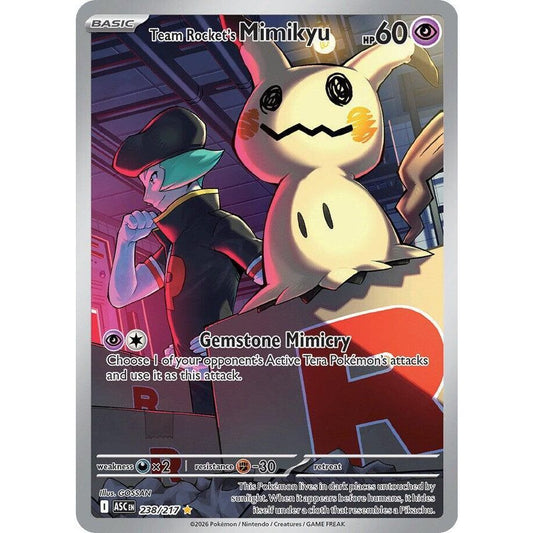 Team Rocket's Mimikyu - 238/217 - ME: Ascended Heroes (ASC)