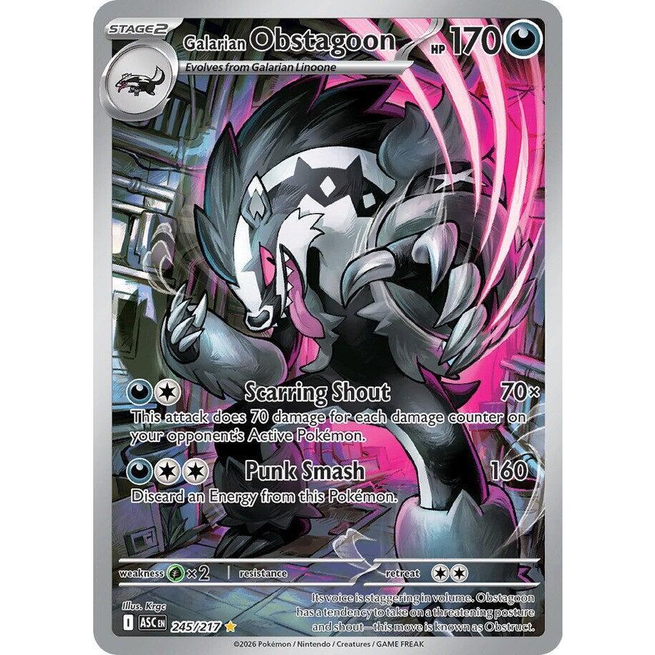 Galarian Obstagoon - 245/217 - ME: Ascended Heroes (ASC)