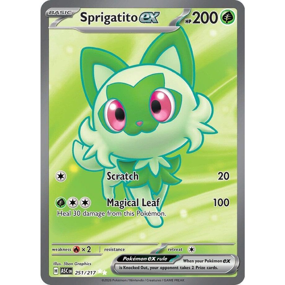 Sprigatito ex - ME: Ascended Heroes (ASC)