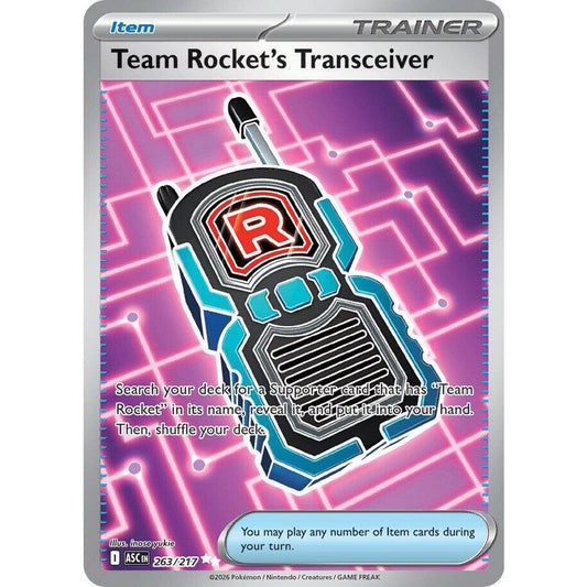 Team Rocket's Transceiver - 263/217 - ME: Ascended Heroes (ASC)