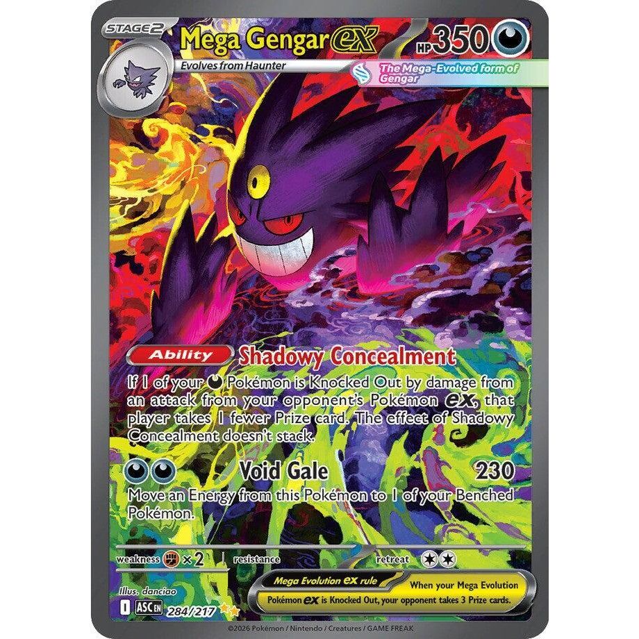 Mega Gengar ex - 284/217 - ME: Ascended Heroes (ASC)