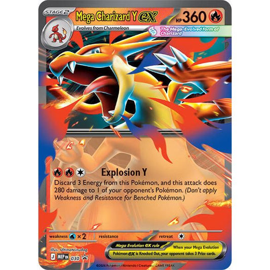 Mega Charizard Y ex - 030 - ME: Mega Evolution Promo (MEP)