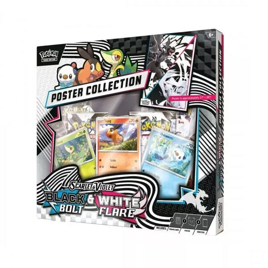 Pokémon Black Bolt and White Flare Unova Poster Collection